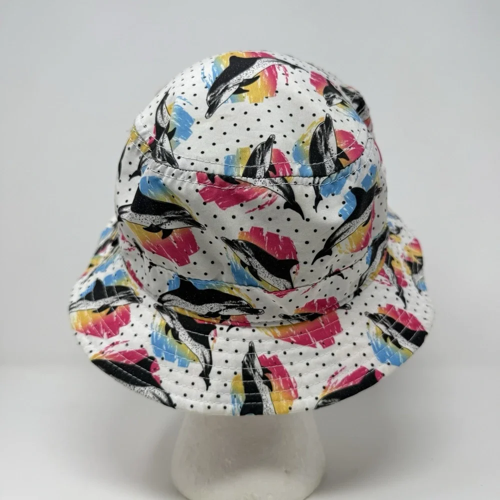 Original Chuck Bucket Hat Multicolored‎ Dolphin Size OSFA Fishing Outdoors